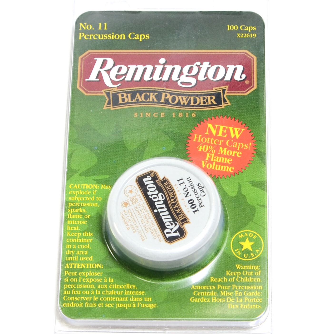 REMINGTON PERCUSSION CAPS #11